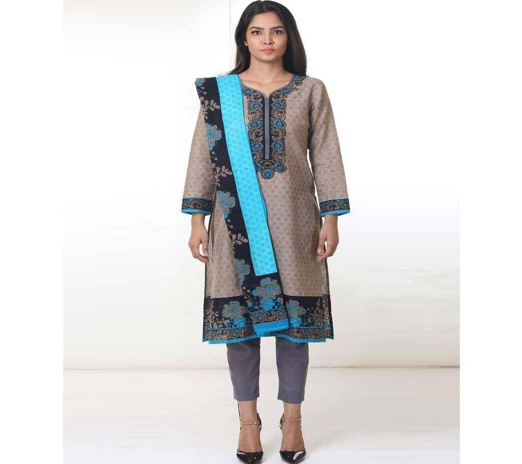 Unstitched Fabric Salwar Kameez For women 