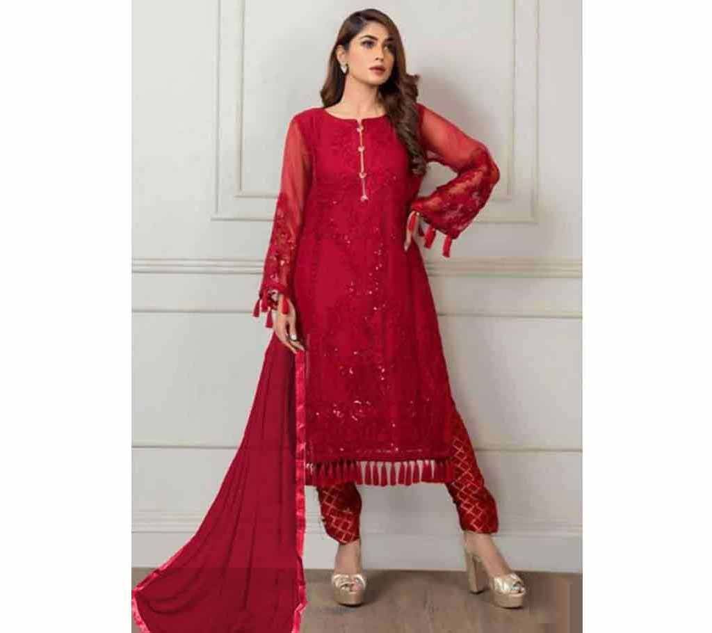 Unstitched Georgette Salwar Kameez for women- 22002 - GBS