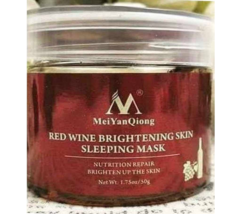 Meiyanqiong Red Wine Sleeping Mask-50 GM-China