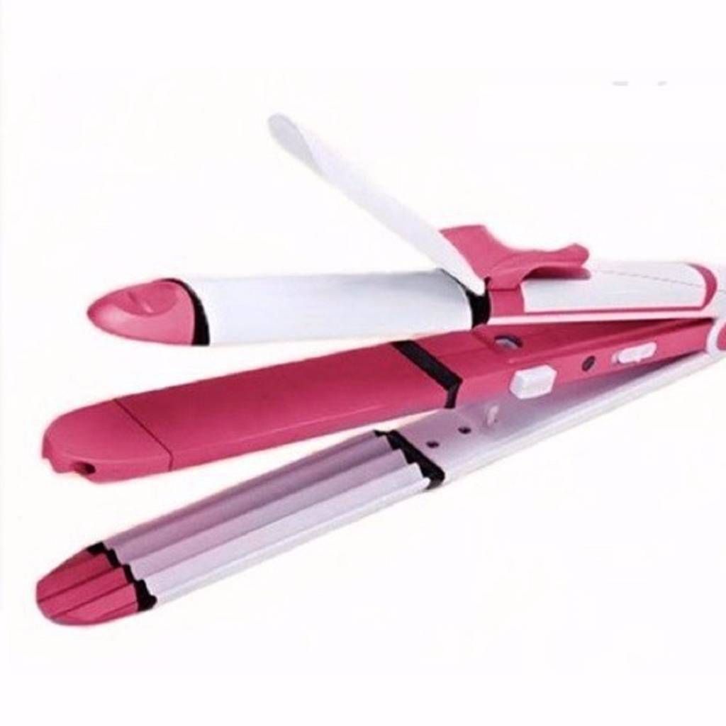 Kemei Km-4982 2 in 1 Hair Iron
