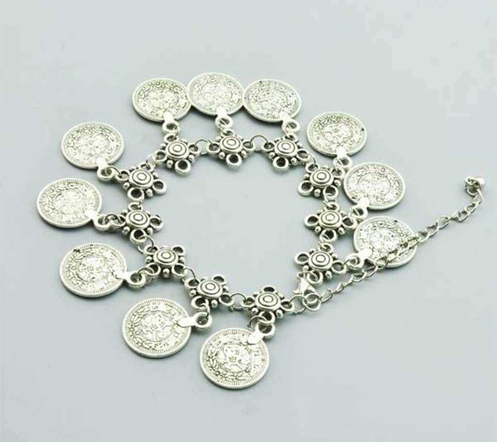 coin anklet