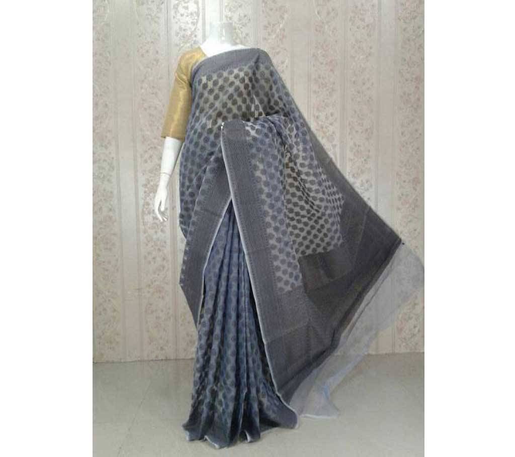 Muslin silk sharee