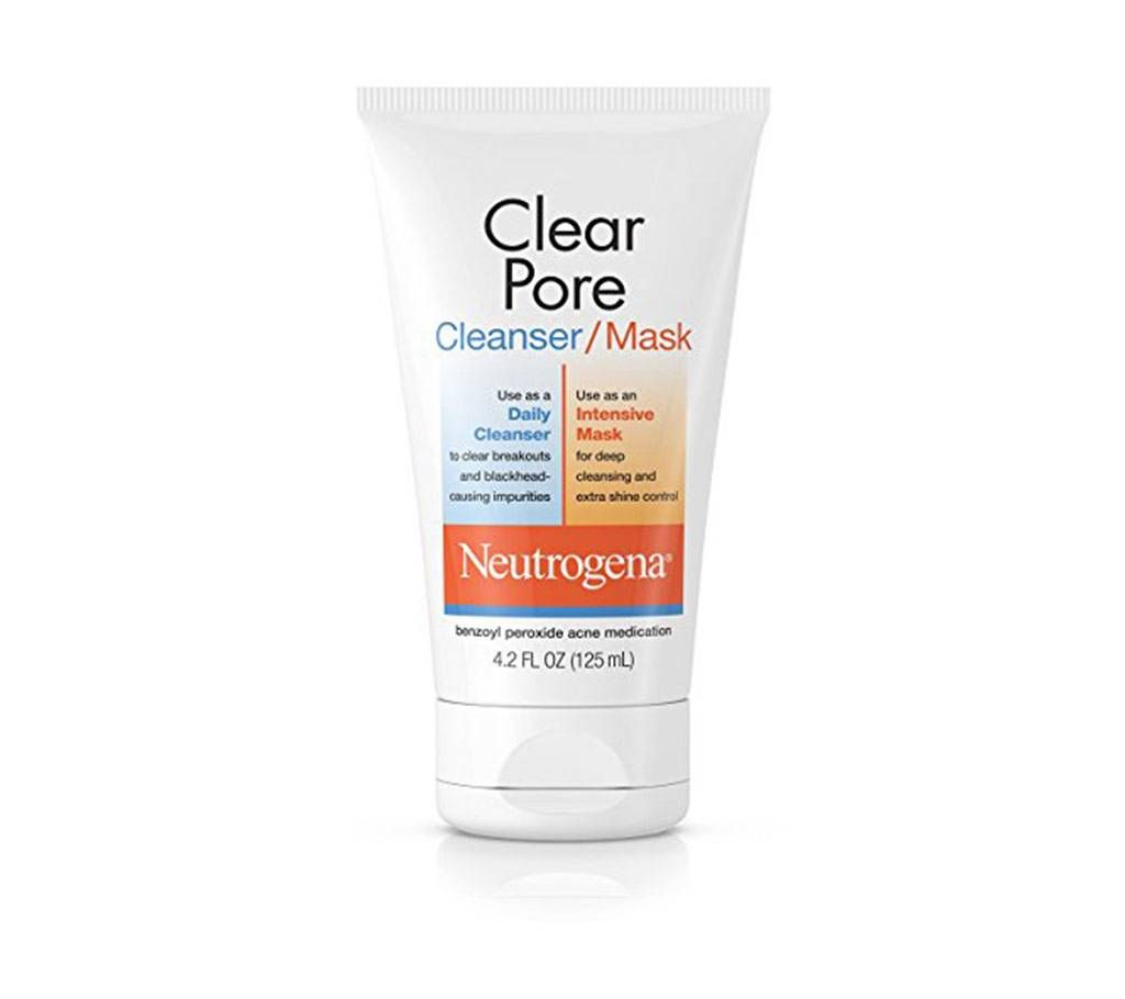 Neutrogena Clear Pore Facial Cleanser/Mask Canada