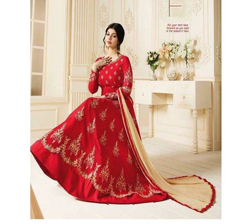 UNSTITCHED GEORGETTE LONG PARTY Suit copy