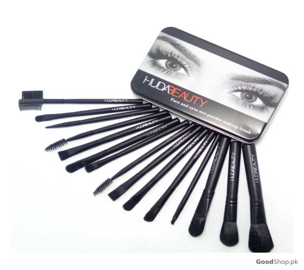 Huda Beauty Makeup Brushes 12 Pieces Set