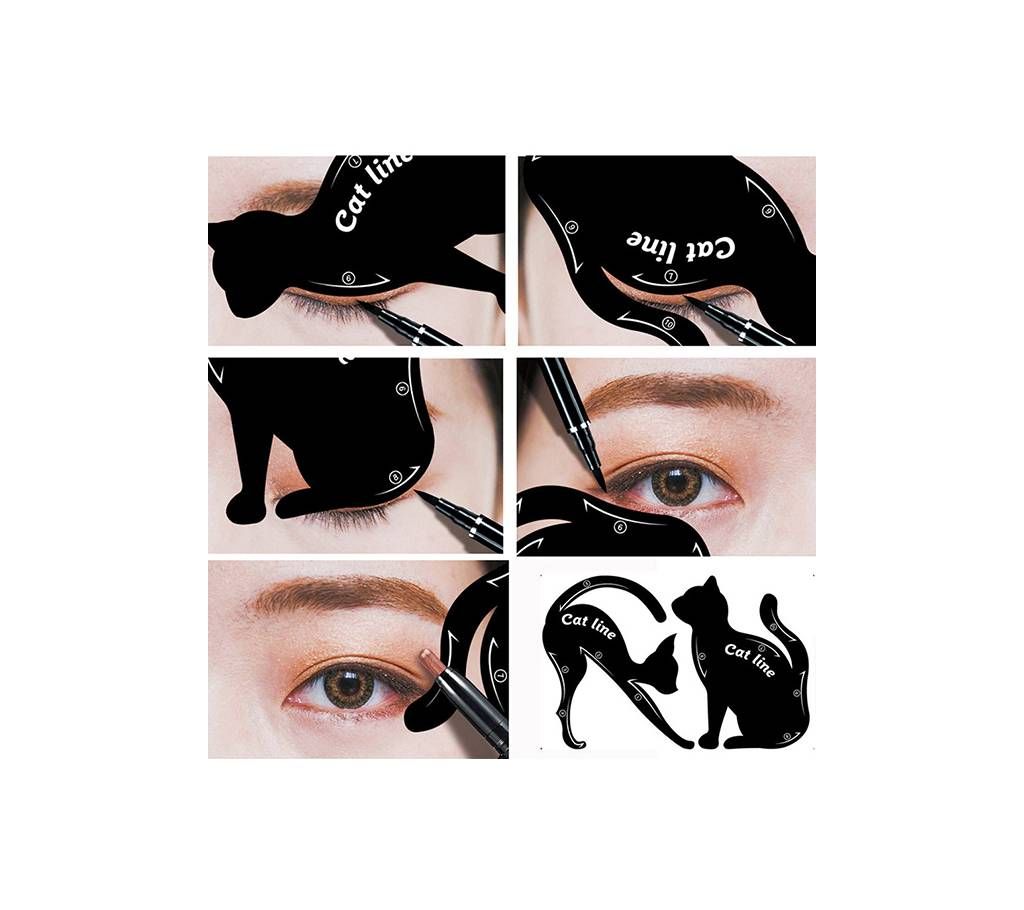 Eyeliner Stencils Template