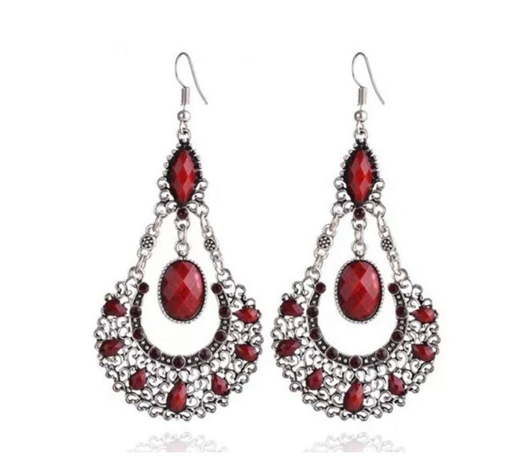 Chia Fashion Antique Push Back Earrings (by Pink Point - CHIA40)