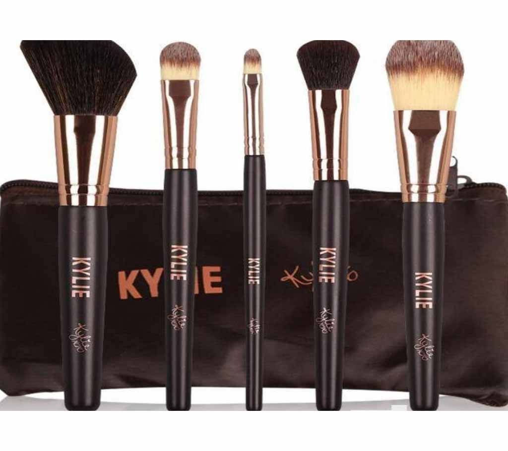 Kylie Makeup Brush Set- 5 pieces set 
