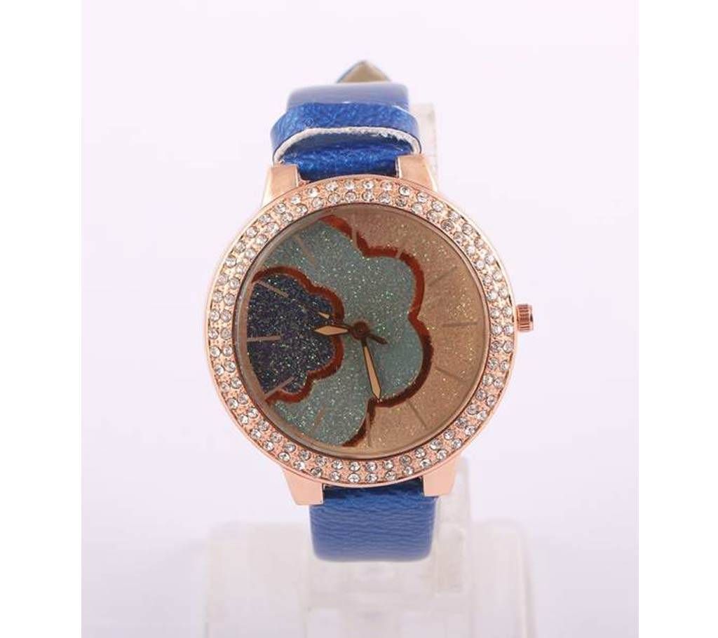 DISCO leather belt ladies wrist watch copy 