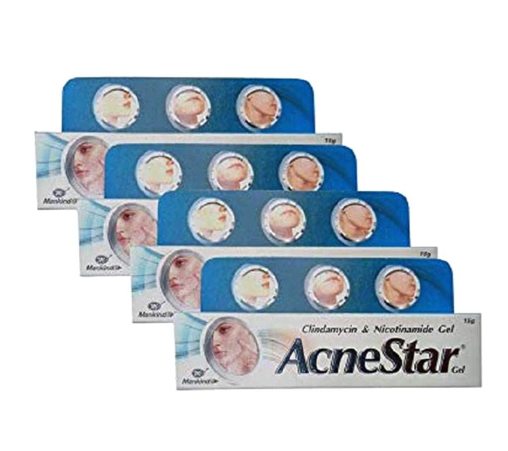 Bajaj 15g Acnestar Gel Removes Acne and Scar Spots -15g - India 