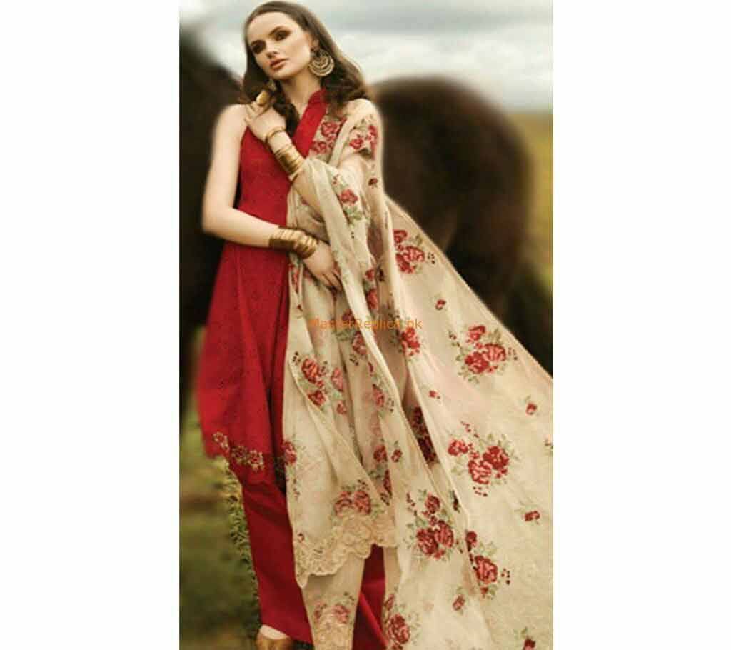 ZARA SHAH JAHAN Unstitched Embroidered Lawn Ghazal Collection Three pcs - Copy