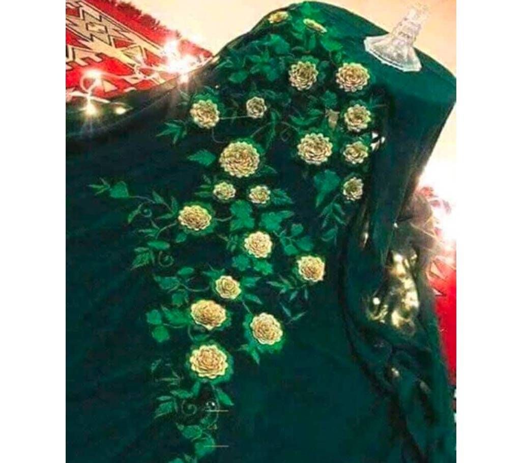 Unstitched Georgette 1 piece kameez