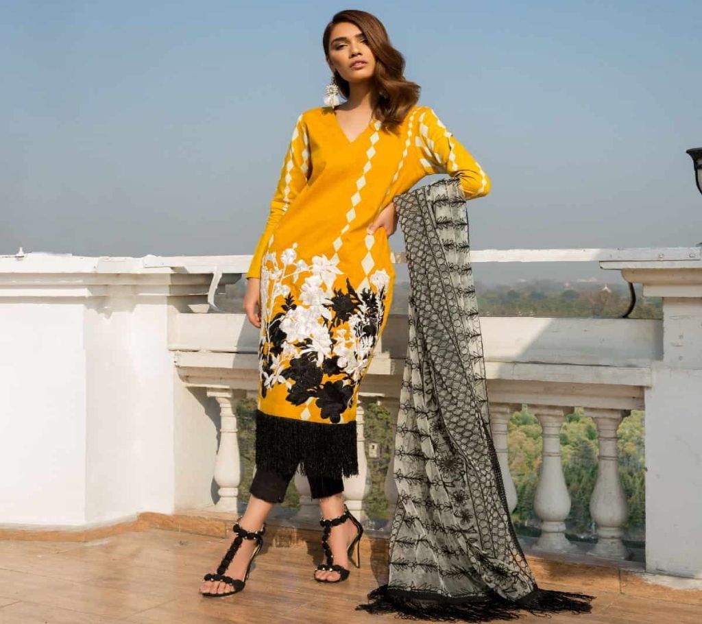 Sana Safinaz Muzlin Pakistani Suits Collection (YBK 80005)