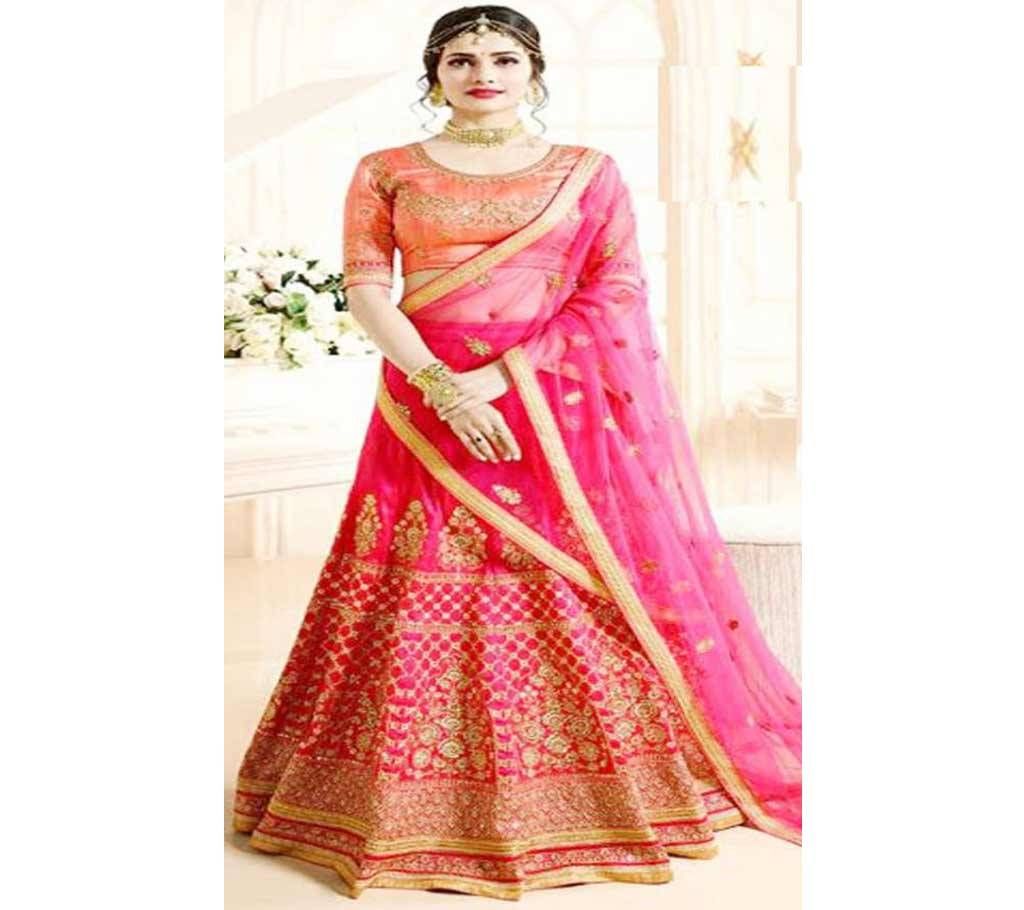 Heavy embroidery  lehenga