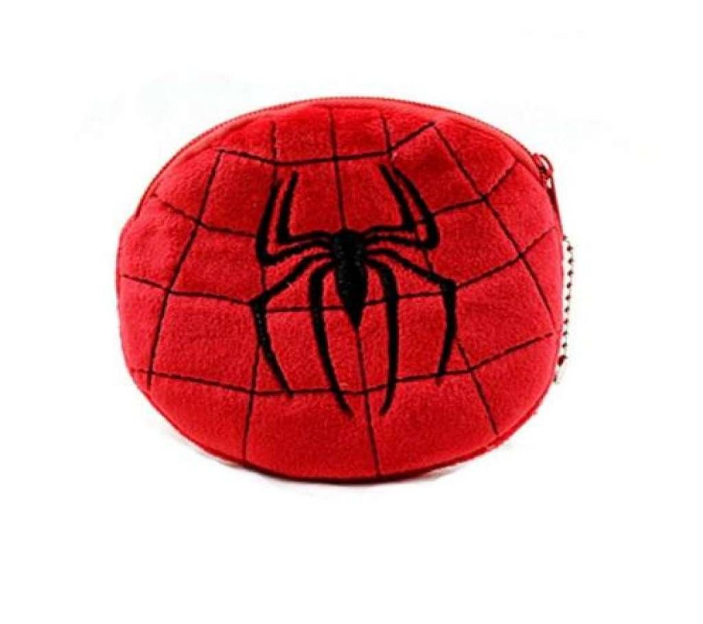 Cute Cartoon Coin Purse Children Zipper Change Purse Wallet Spider Man Pouch Bag