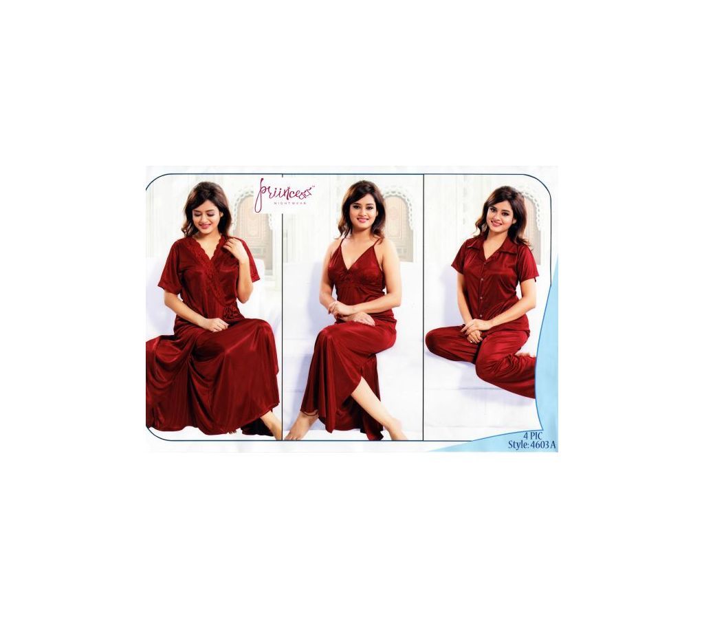 Fashionable Four Part Nighty-4603 A