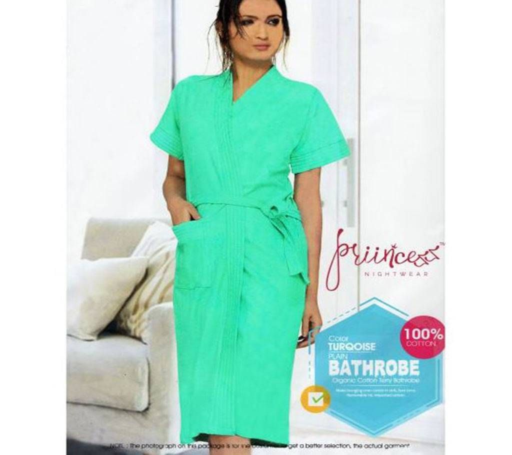 Turqoise Bathrobe