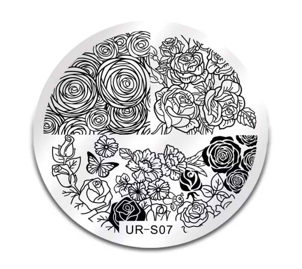 UR SUGAR Stamping Plate (UR-S07) Nail Art Tool