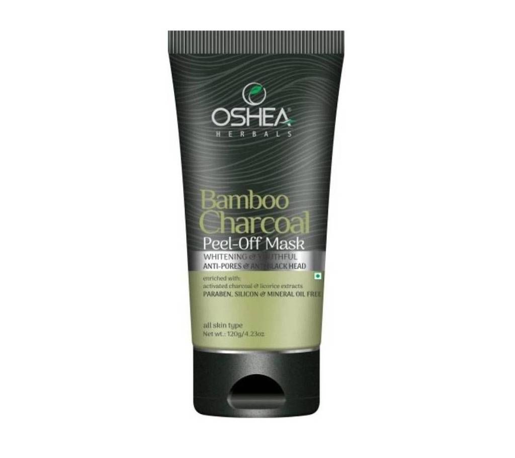 Oshea Herbals Bamboo Charcoal Peel Off Mask, 120 gm, India