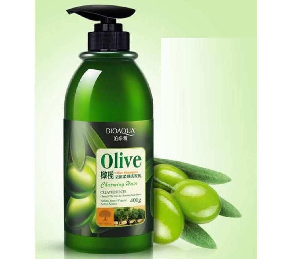 BIOAQUA 400ml Olive Hair Shampoo-China