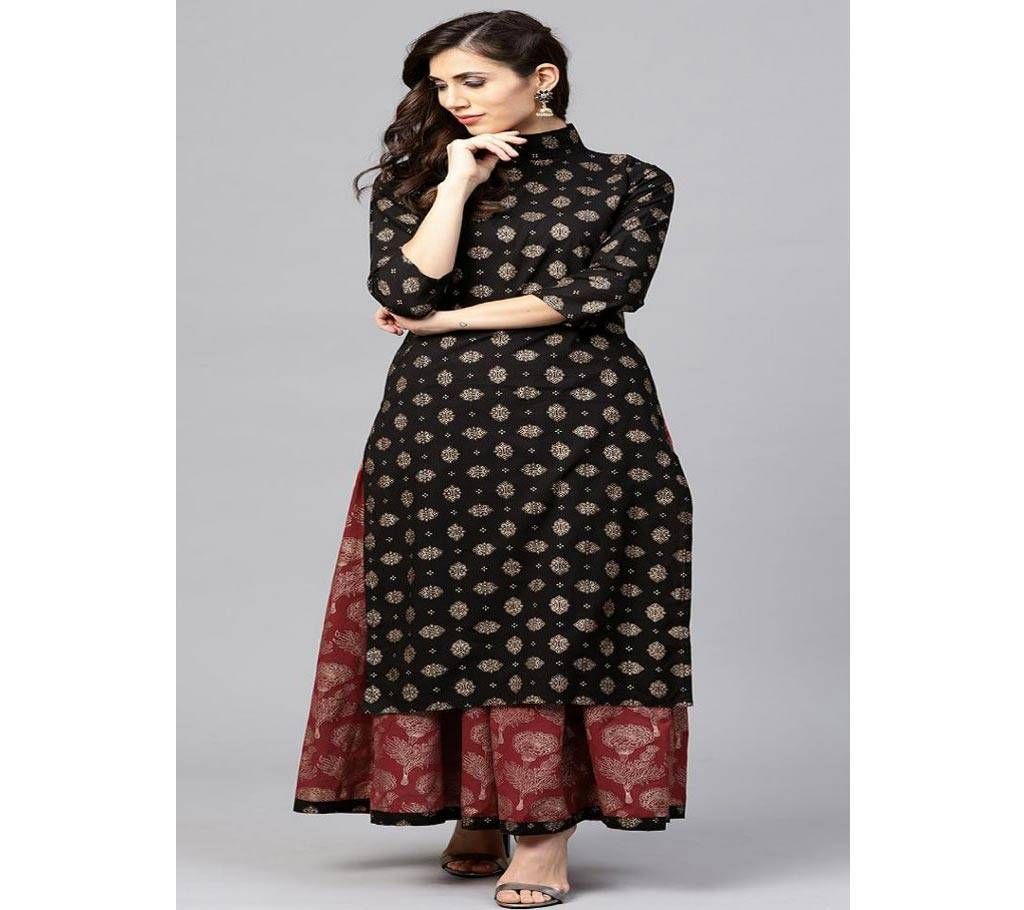 Latest Block Printed Salwar Kameez for Women st-2pcs 