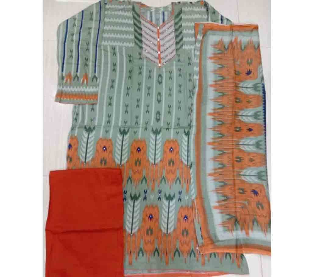 Semi Stitch 3Pcs - D.No-11-1773 - 002 - KST