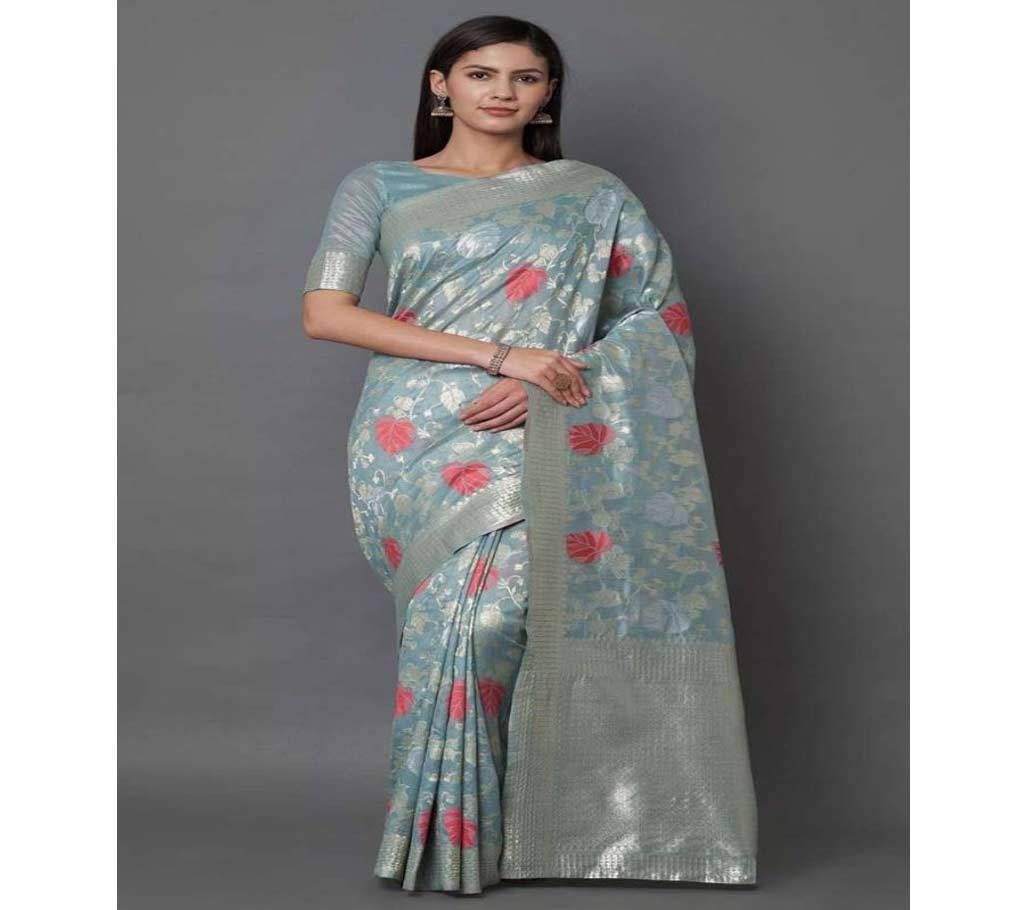 kanchipuiram kanthsona silk embrodery Saree for Women