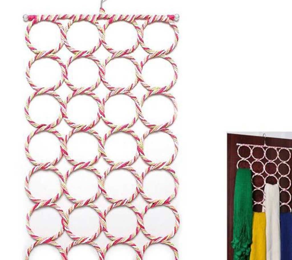 Multi purpose Scarf Hanger Circle Storage