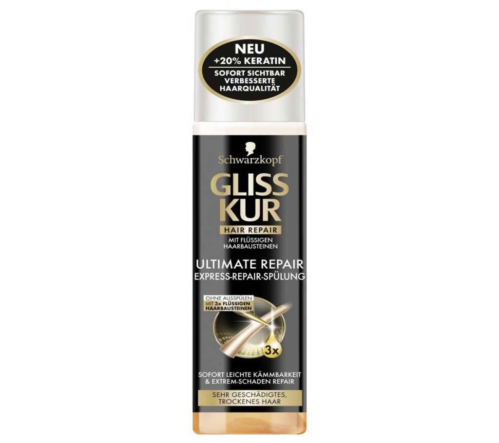 Gliss Kur Conditioner Express Ultimate Repair - 200 ml (Germany)