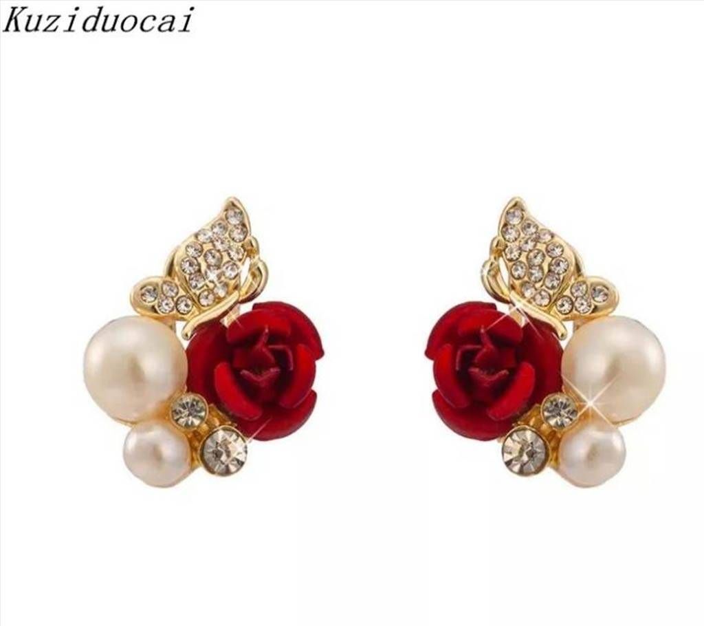 Premium Simulated Artificial Pearl Earrings