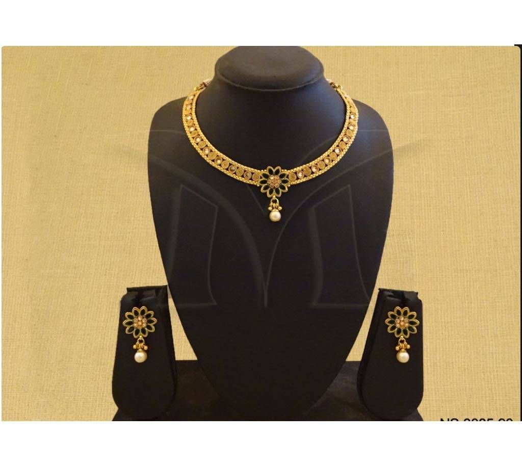 FLOWER STYLE ANTIQUE NECKLACE SET(by Pink Point - NS-3085-90)