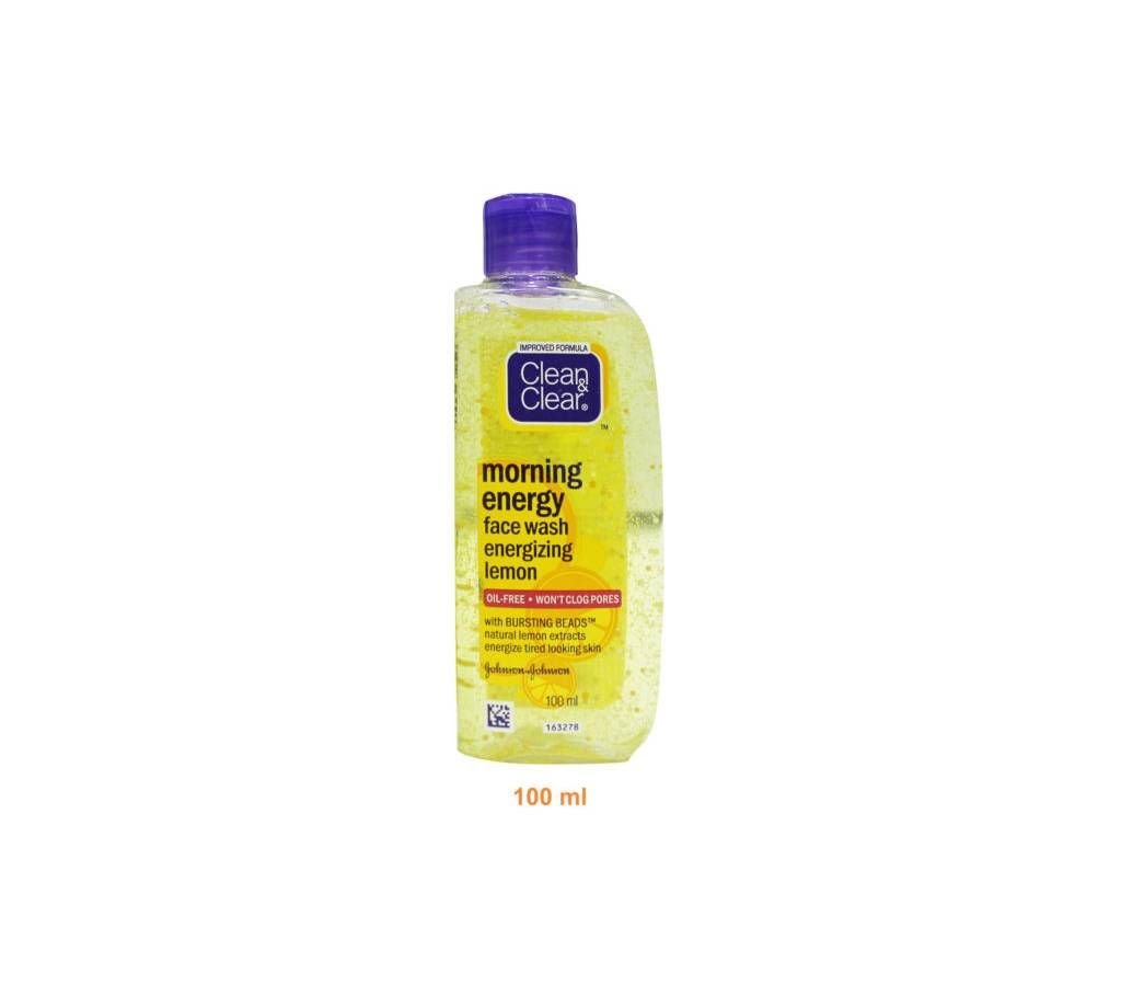 Clean & Clear Morning Energy Facewash Lemon (100ml) India 