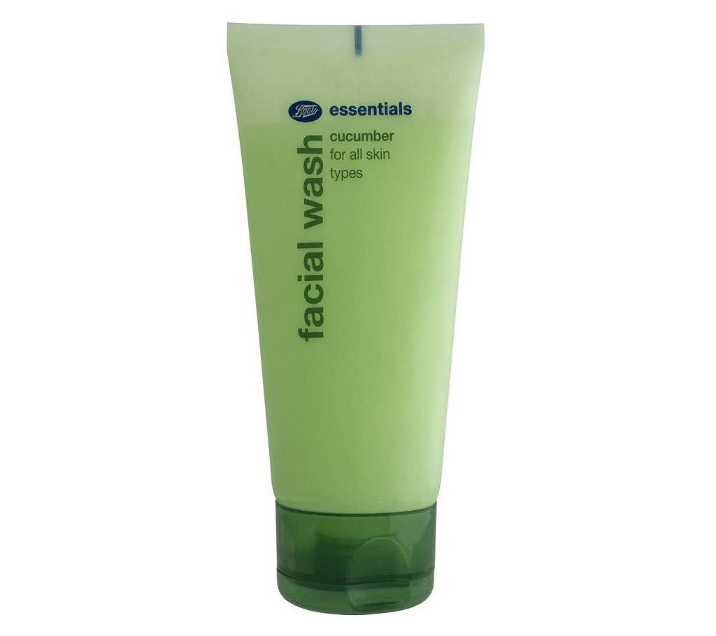 Boots Essentials Cucumber Facial Wash 150ml (UK)