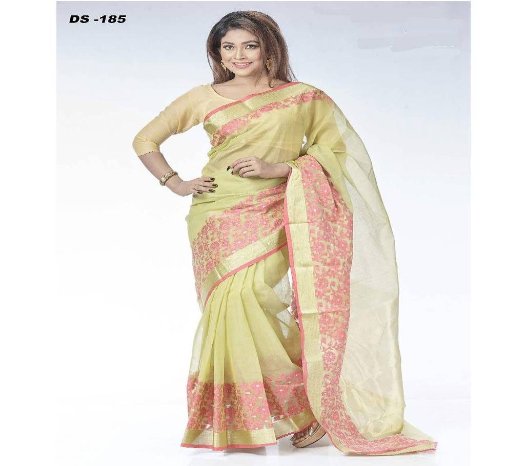 Haf Silk Jamdani Saree