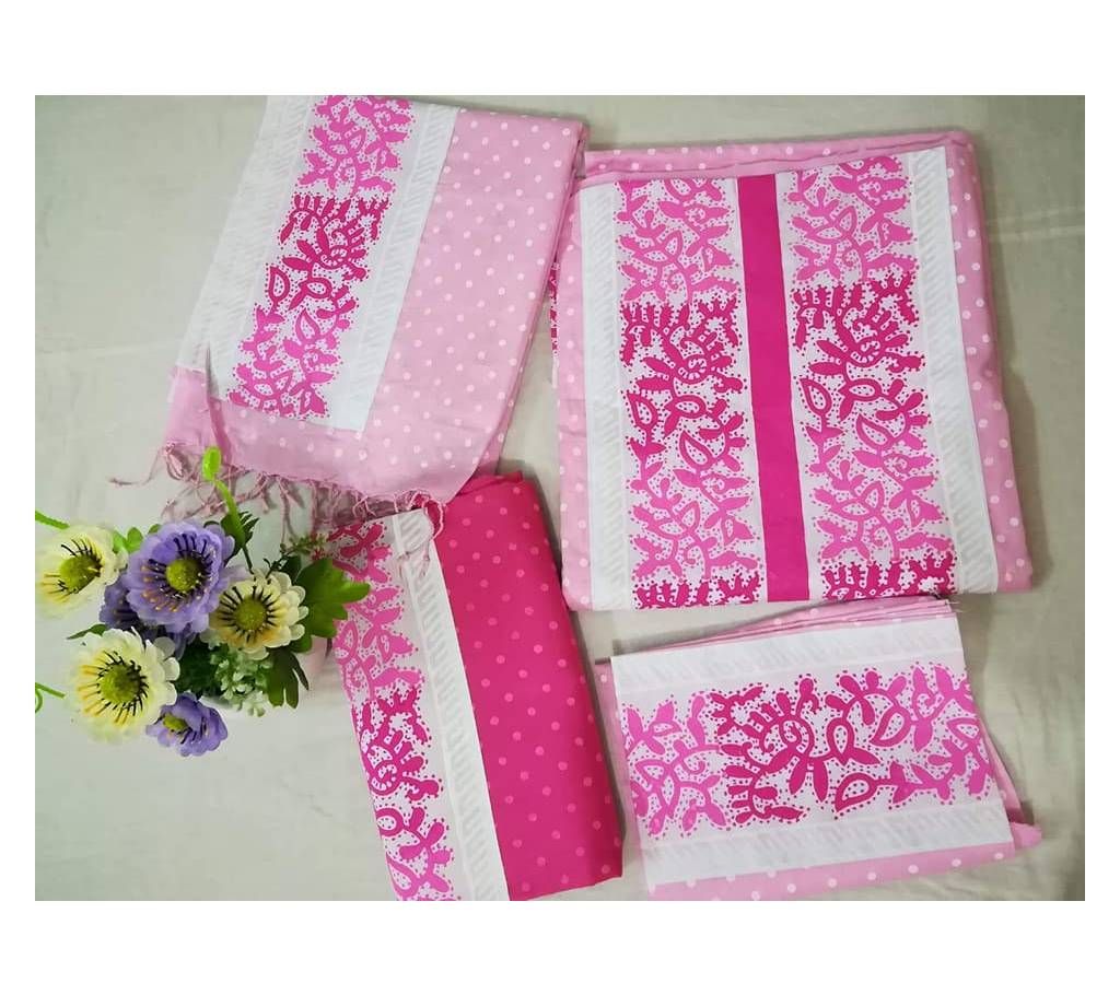 Unstiched Cotton three pcs