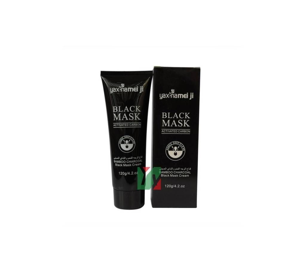 Yaxna Meiji Deep Ceannsing Anti-black Anti-pores Remove Blackheads Bamboo Charcoal Peel Off Facial mask 120ml  China 