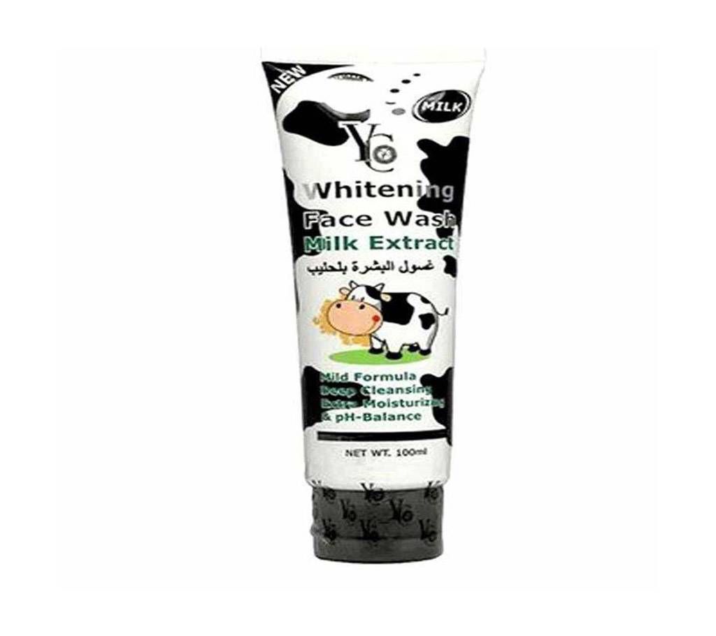 YC Whitening Face Wash with Milk Extract - Thailand