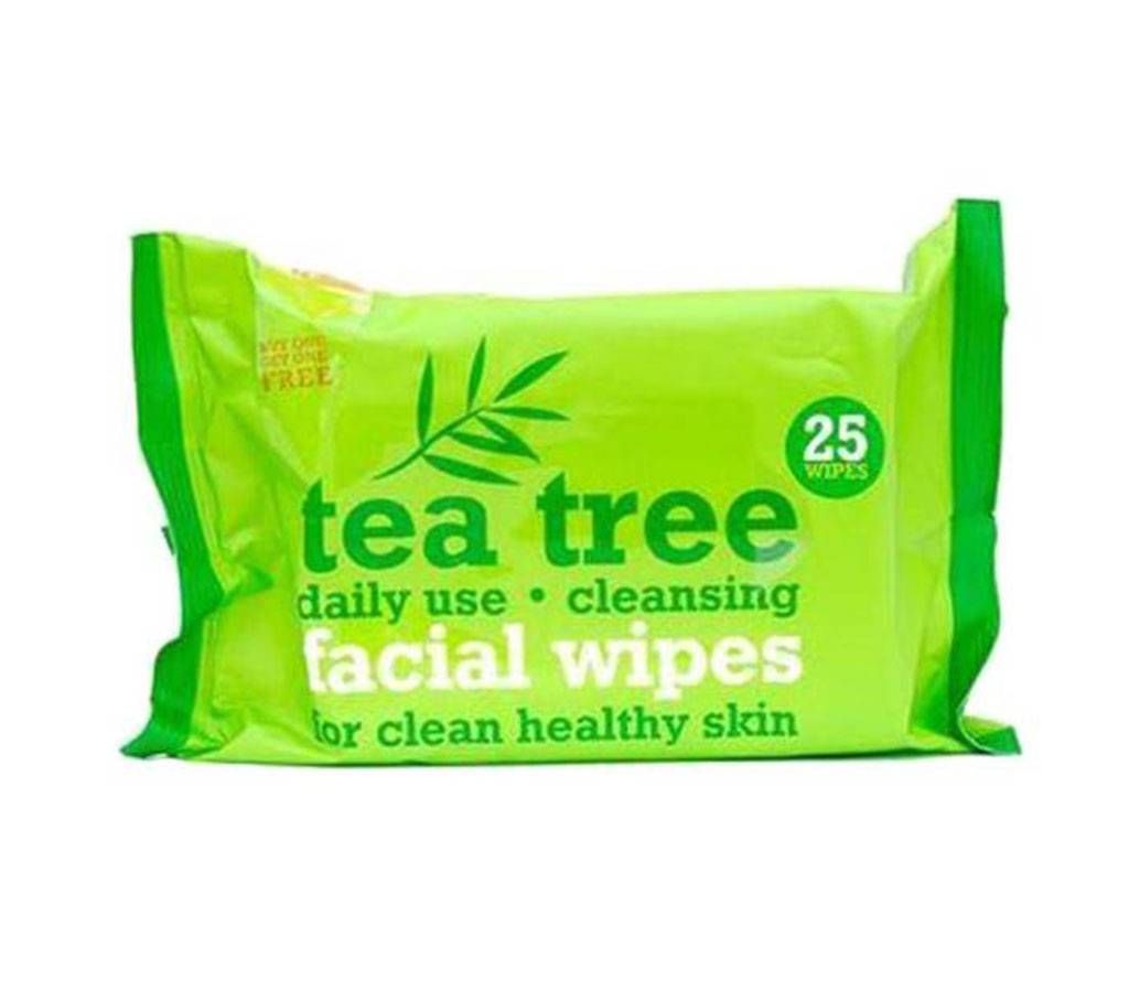 Xpel Tea Tree Facial Wipes - 25 pcs Uk