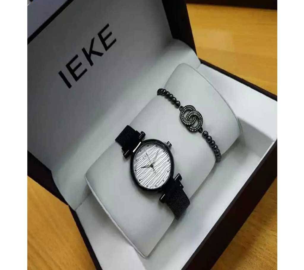 IEKE LADIES LUXURY WATCH WITH GIFT SET