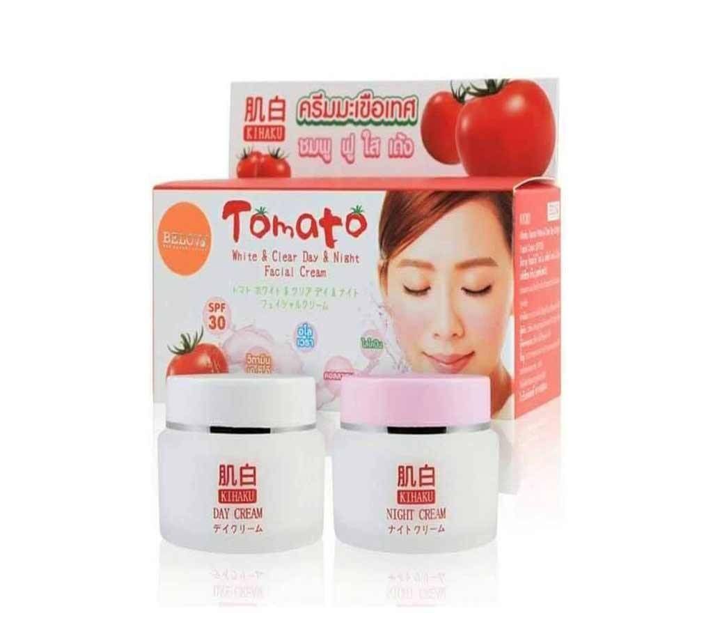 Tomato white & clear day and night facial cream (Spf30)-Thailand 60gm