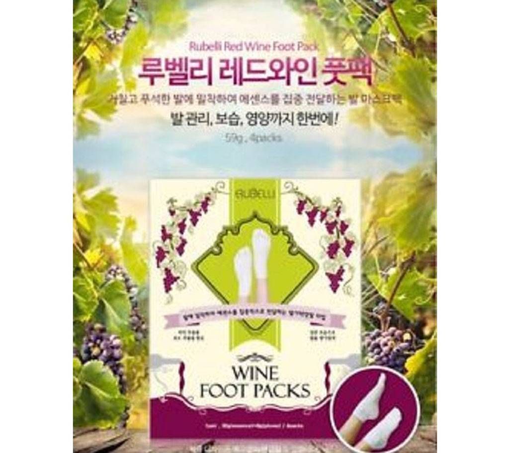 Rubelli Wine Foot Packs Korea