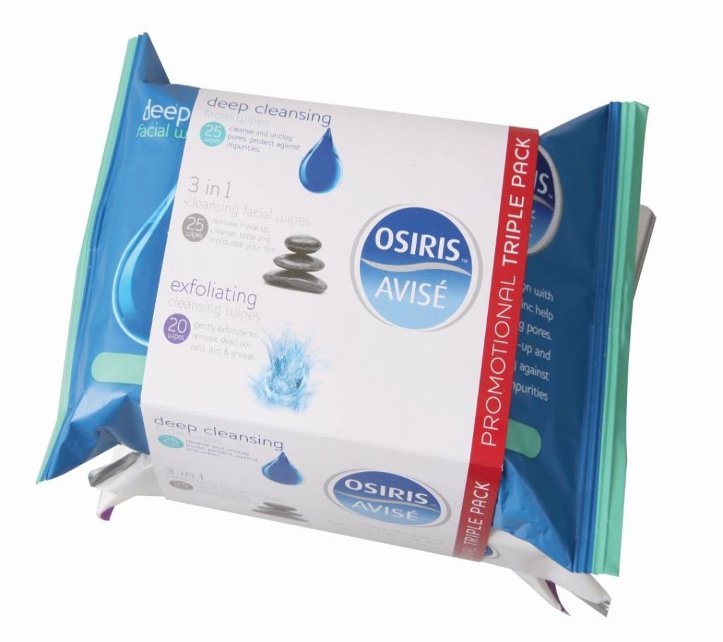 Osiris Avise Deep Cleansing Facial Wipes