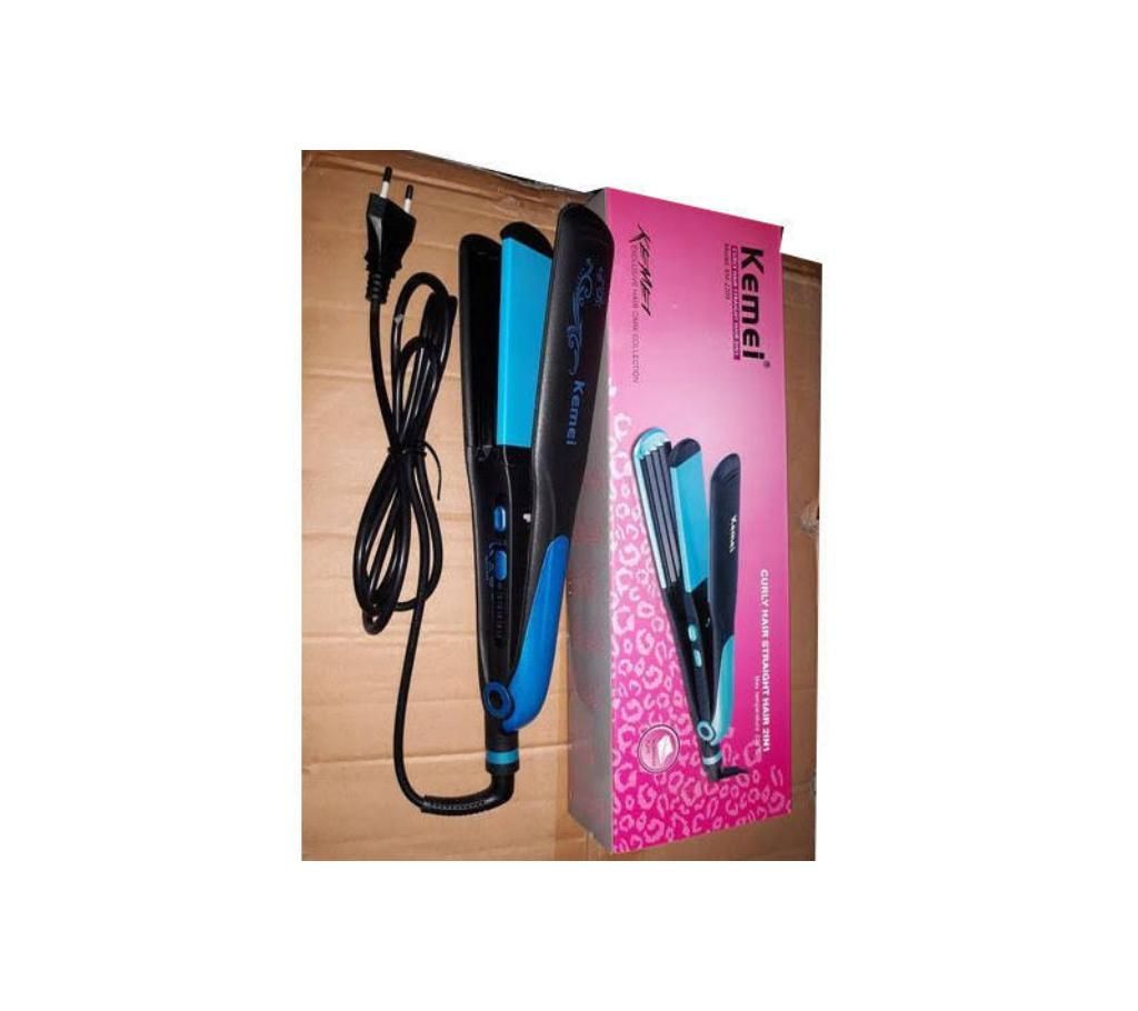 Hair straightener kemei 2209