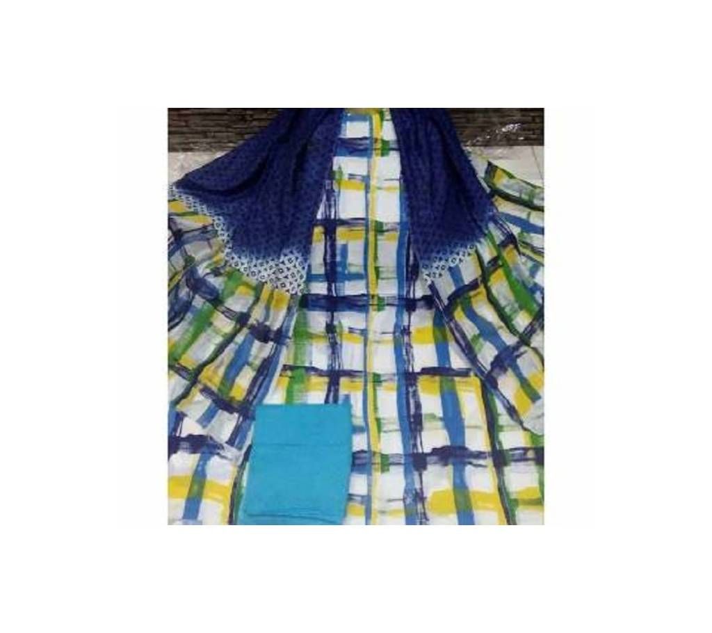 Unstitched Kashmiri Hand Work 3 pcs