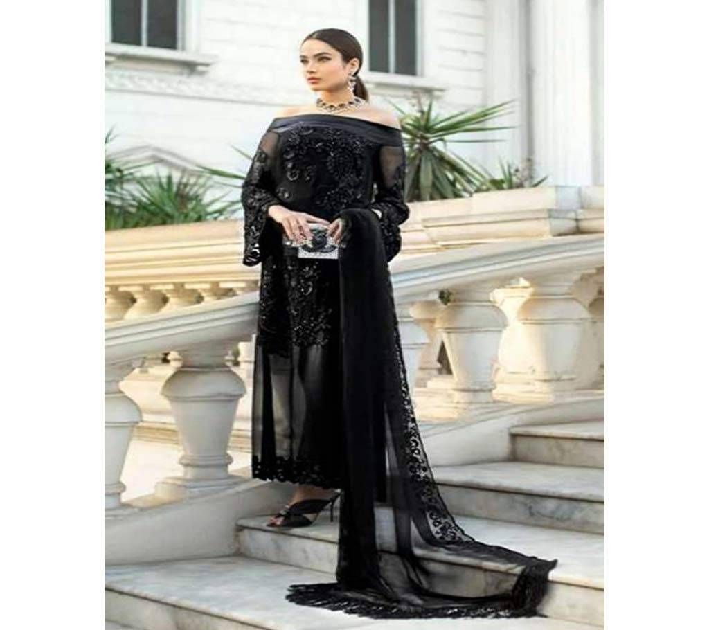 DEEPSY SUITS HONEY WAQAR Unstitched GEORGETTE 3 pcs