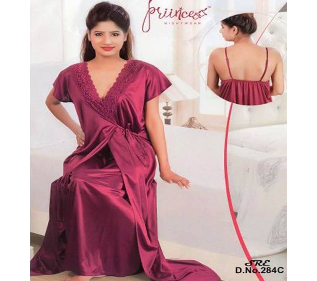 Fashionable Two Part Nighty-284 C