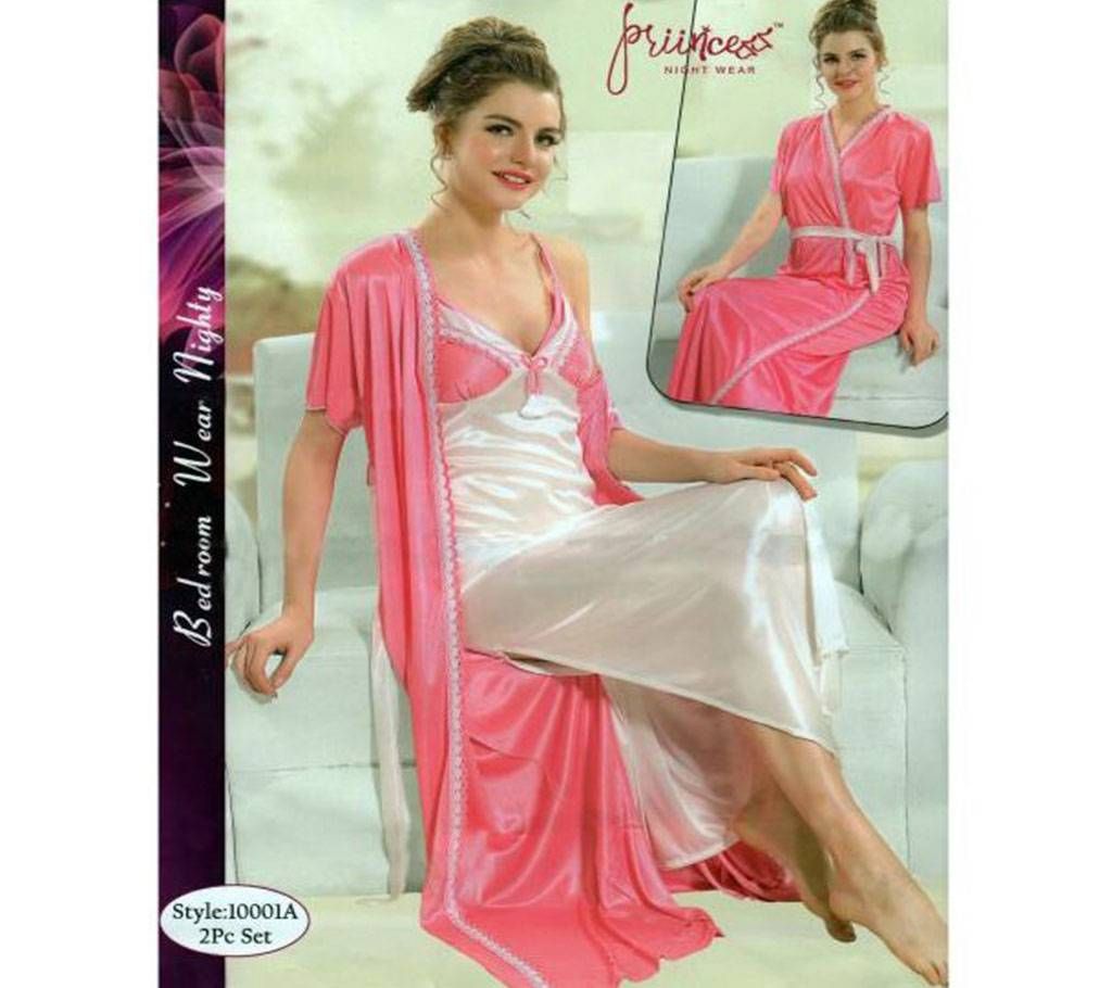 Fashionable Two Part Nighty-10001 A