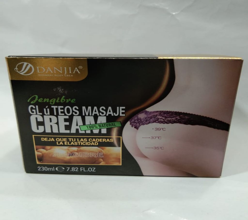 Jengibre gluteos masaje cream