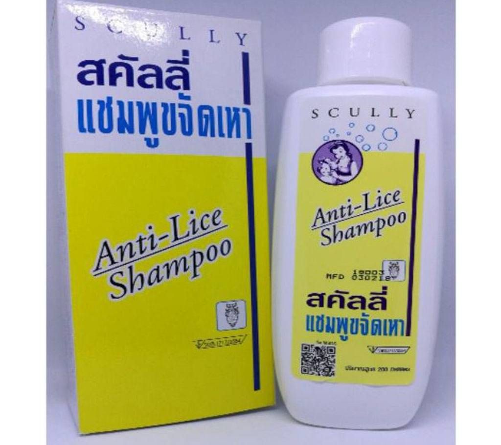 scully Anti-lice shampoo-200ml-Thailand 