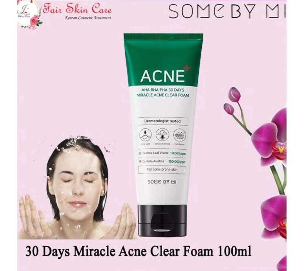 30 Days Miracle Acne Clear Foam